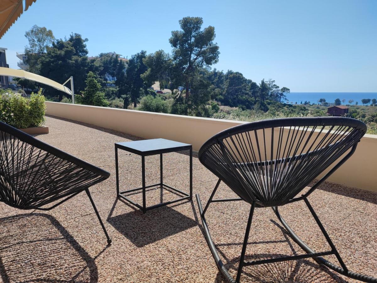Theasis 4 Luxury Studio With Sea View Neos Marmaras Exterior photo